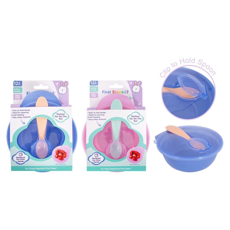Firststeps Feeding Bowl Lid & Spoon