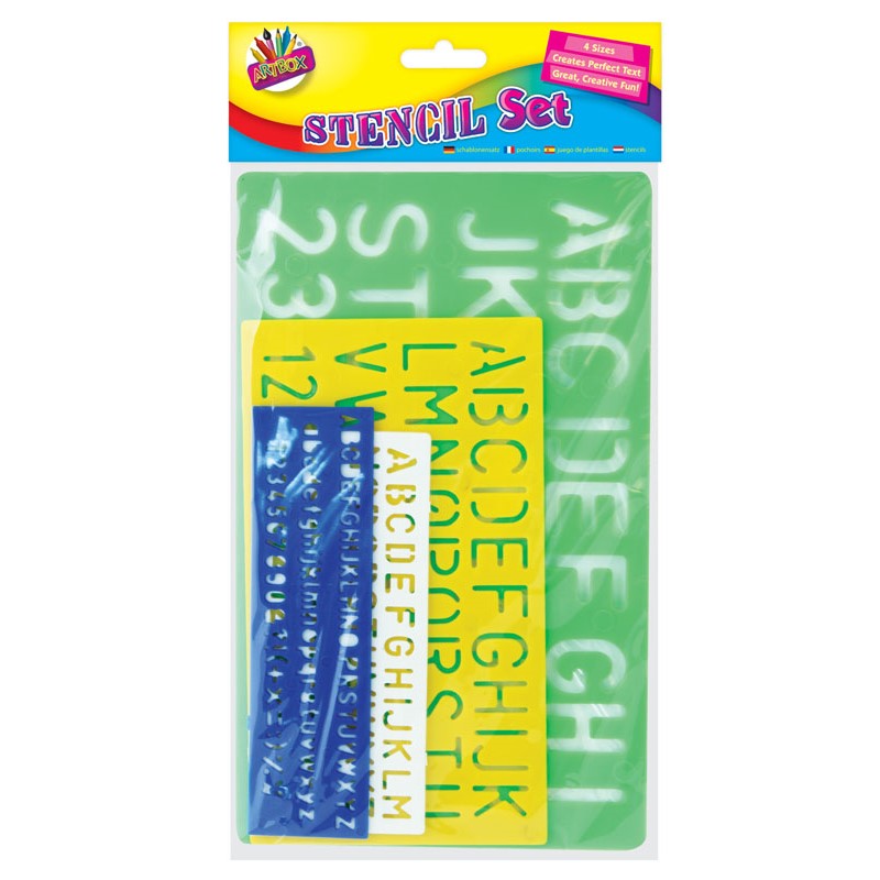 Art Box Stencil Set