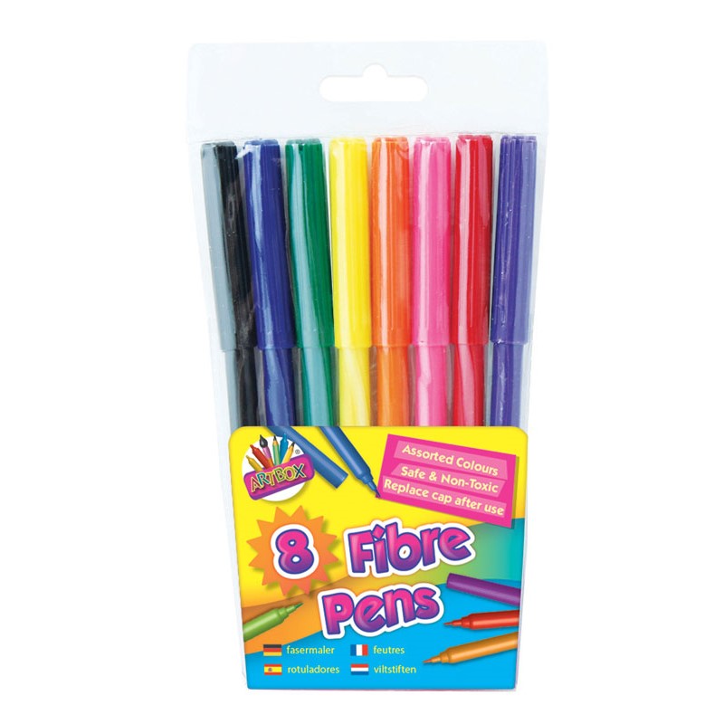 Art Box Fibre Pens