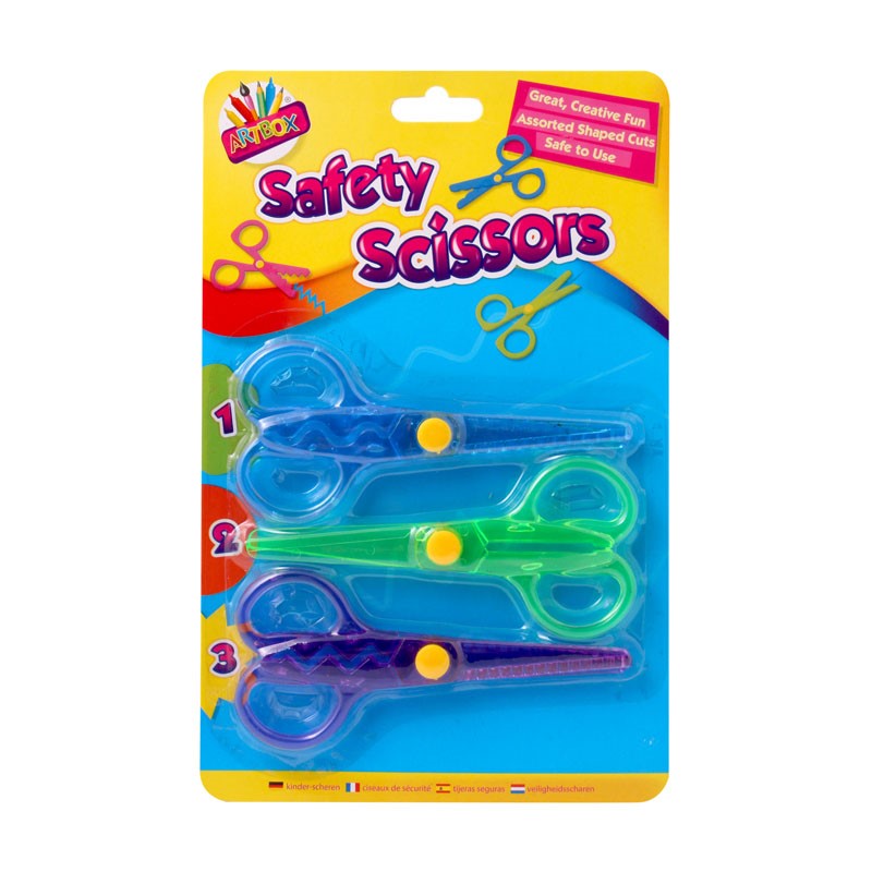 Art Box Funky Scissors Set 3