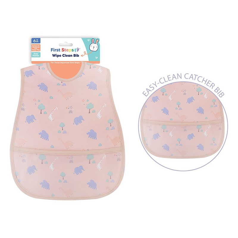 First Steps PVA Bib with Pocket